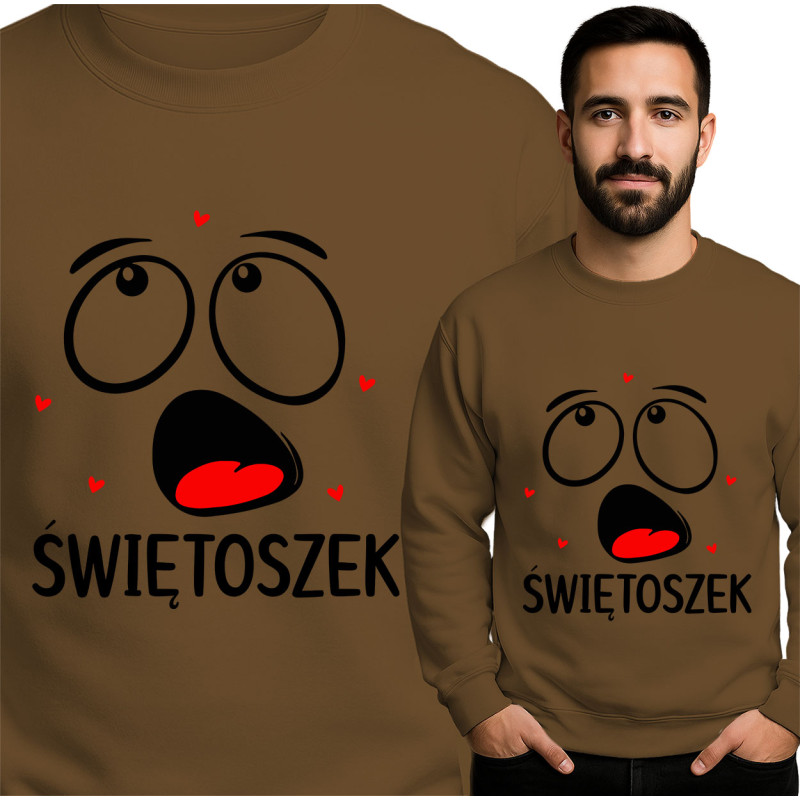 Grappige Grafische Trui - Świętoszek