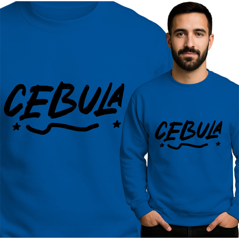 Stylish 'CEBULA' Sweatshirt for Casual Wear