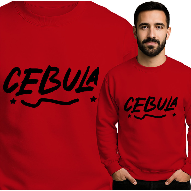 Stylish 'CEBULA' Sweatshirt for Casual Wear