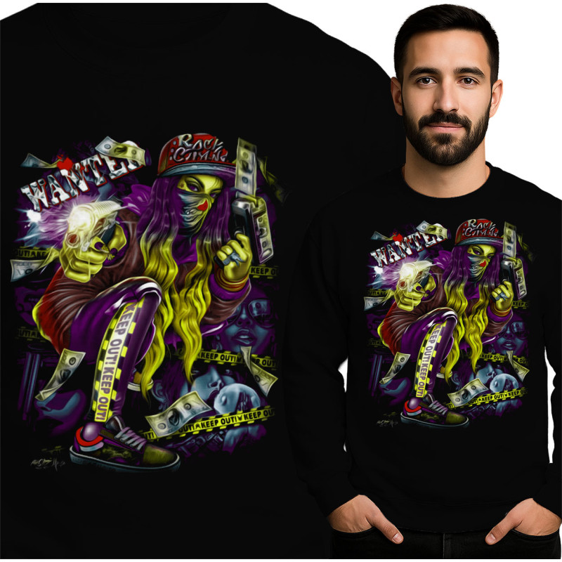 Unique Graphic Sweatshirt for Bold Expression