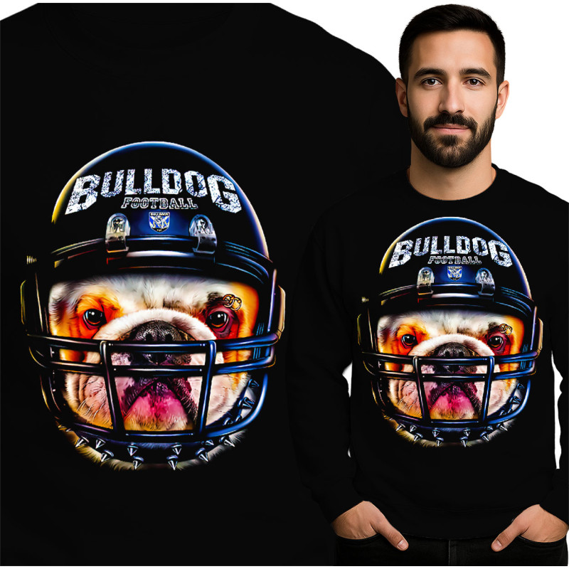 Bulldog Voetbal Sweatshirt