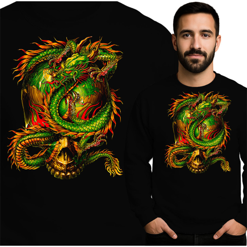 Draak Skull Sweater