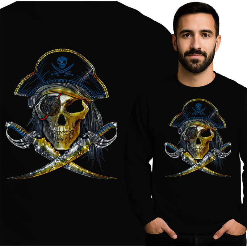 Piraten Skulls Hoodie