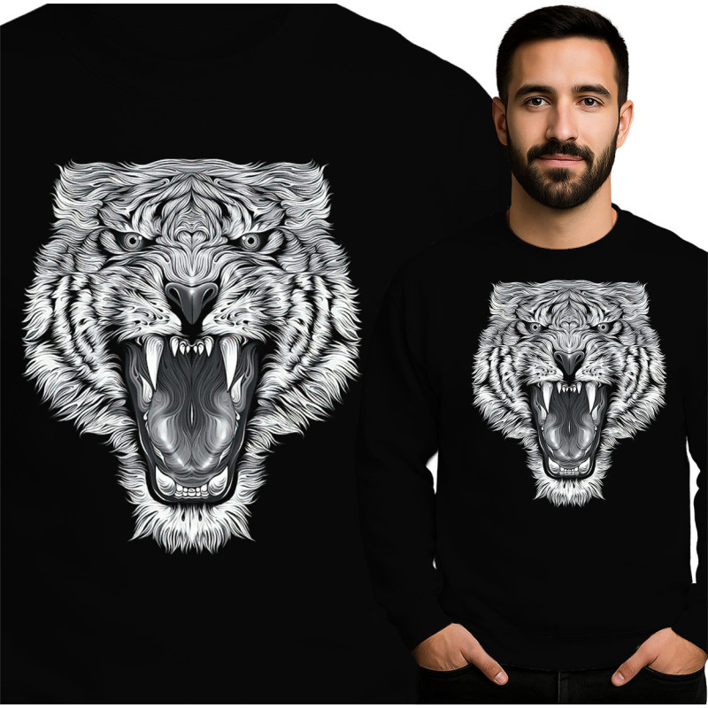 Fierce Tijger Graphic Sweater