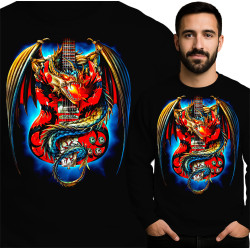 Dragon Guitar Sweatshirt