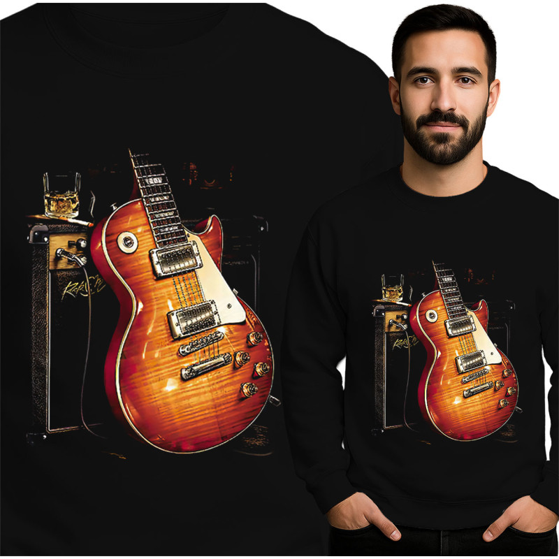 Klassieke Rock Gitaar Sweater