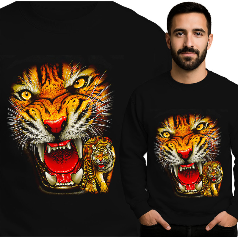 Fierce Tijger Graphic Sweatshirt