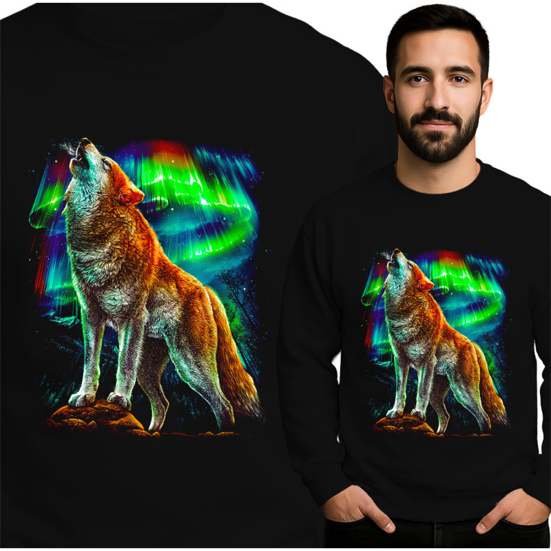 Aurora Wolf Sweatshirt