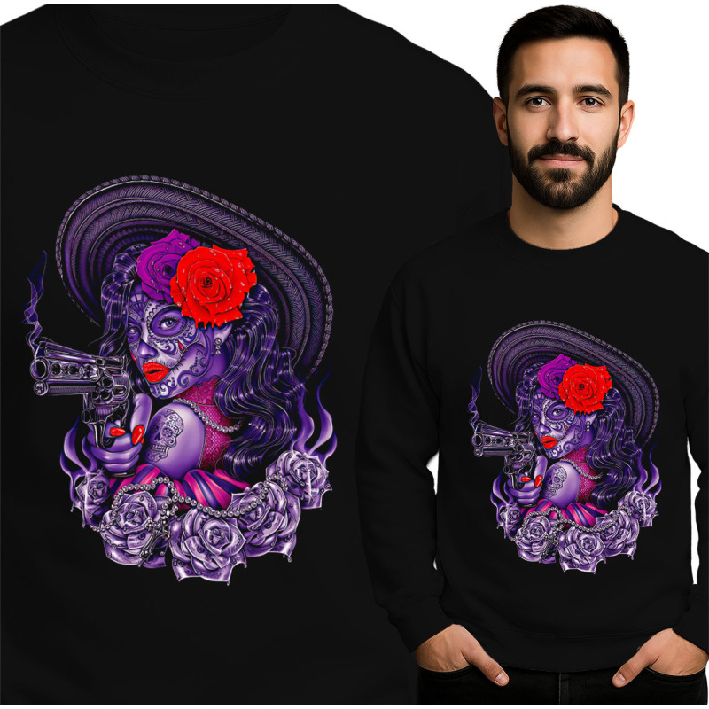 Vibrant Day of the Dead Sweatshirt