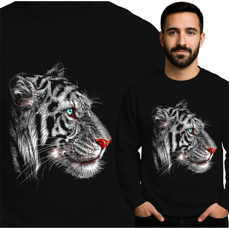 Majestic White Tiger Sweatshirt