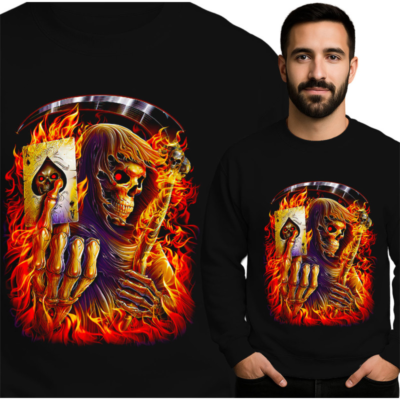 Vlammen Grim Reaper Sweatshirt