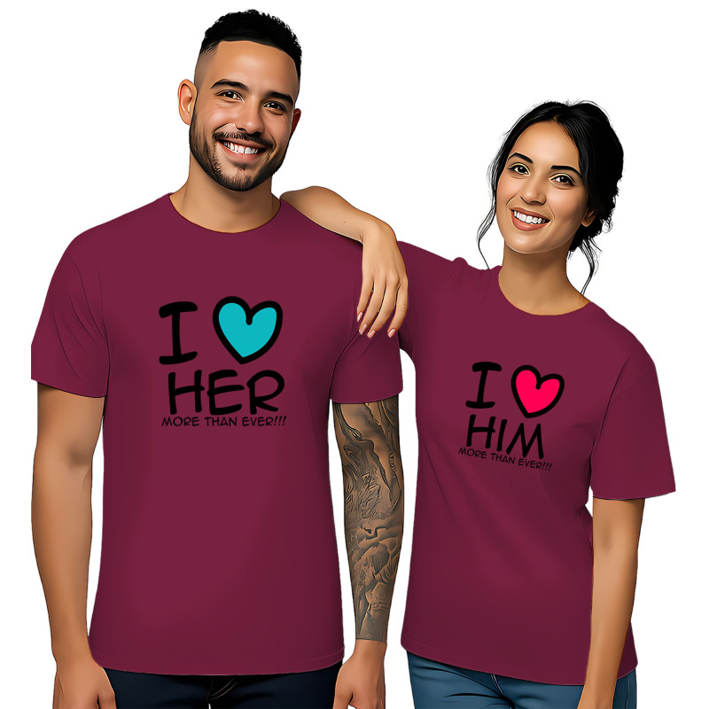 "I Love Her / I Love Him More Than Ever"