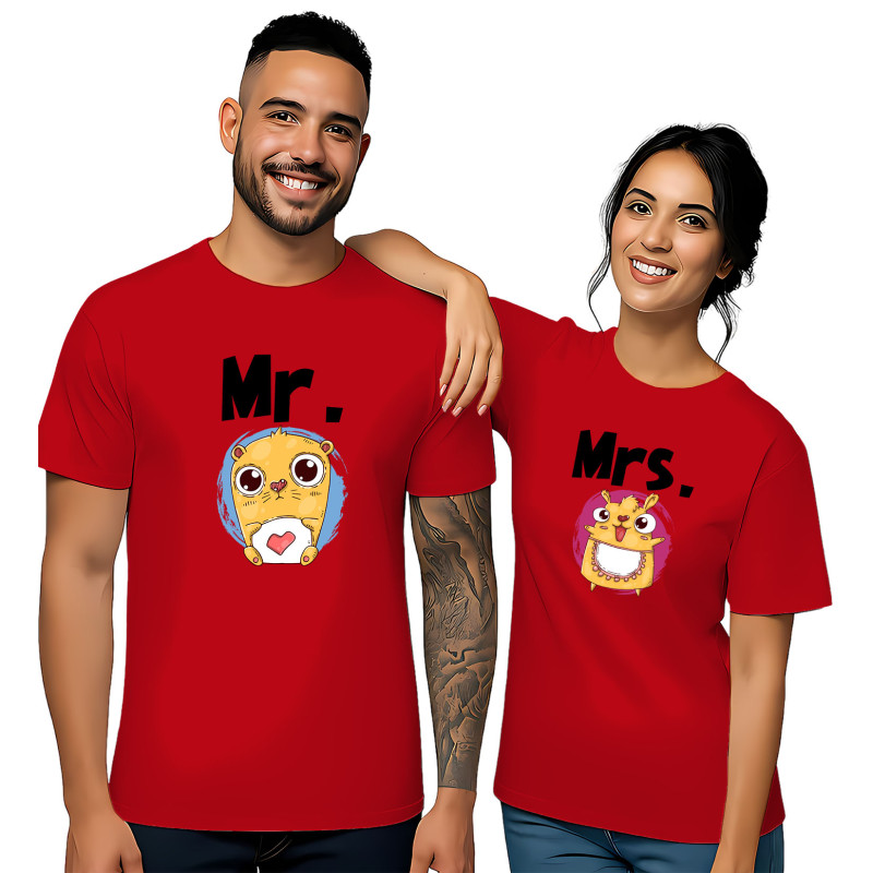 'Cute Mr. & Mrs'