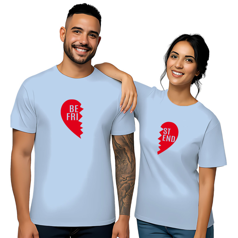 "BEST FRIEND" Split Heart"