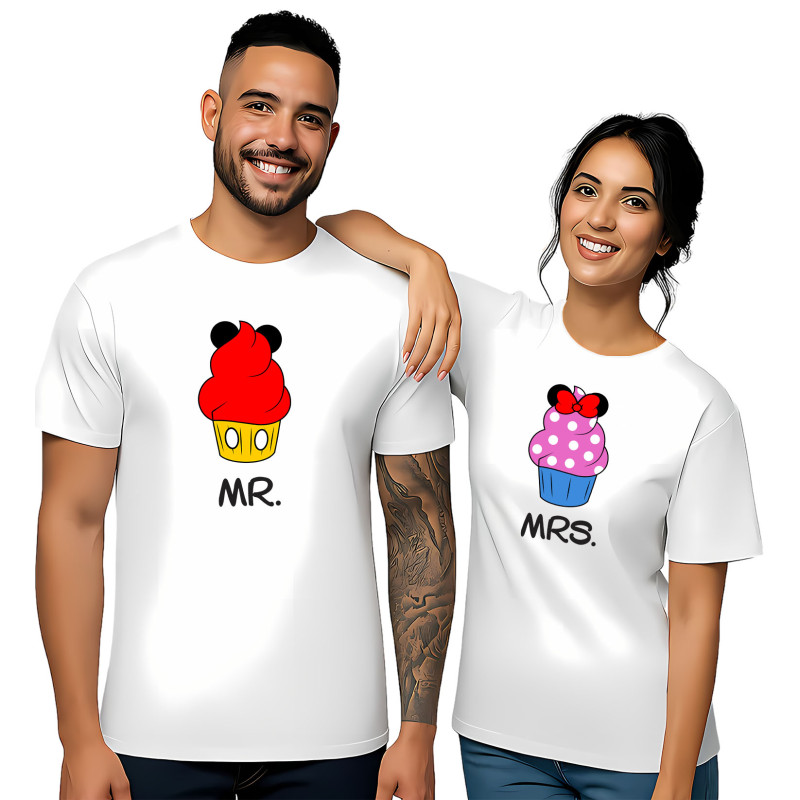 His & Hers Sweetheart Cupcake