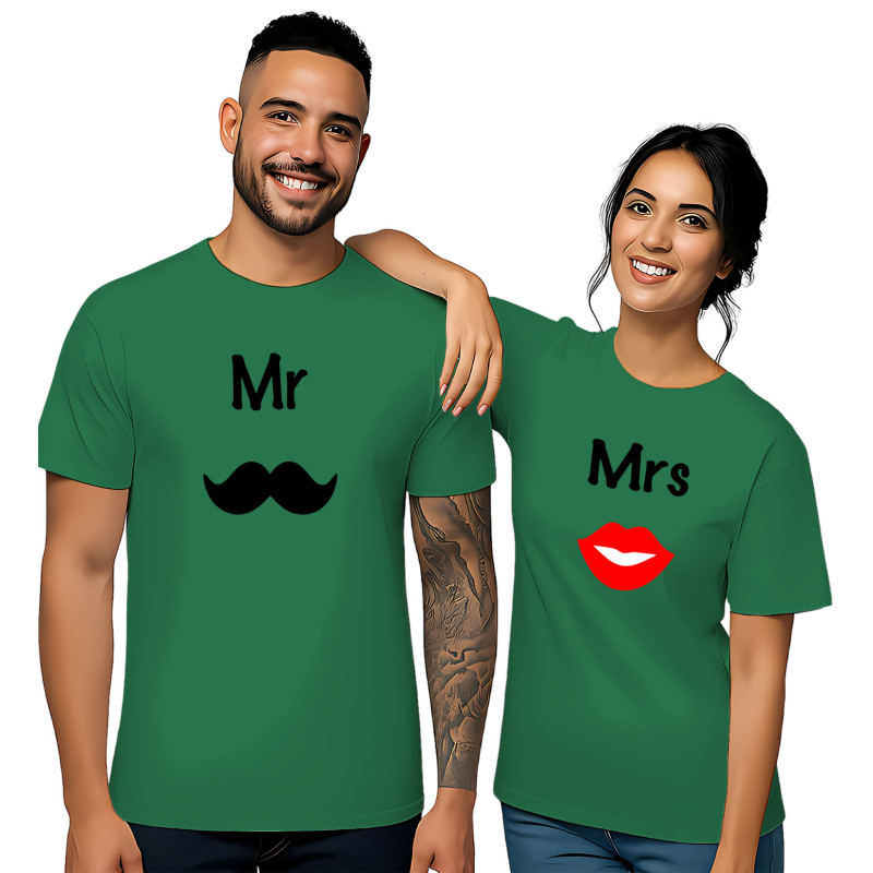 'Mr. Mustache & Mrs. Lips'