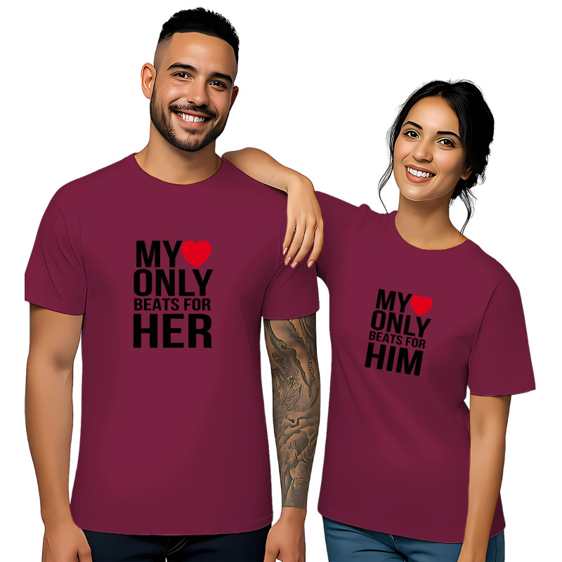 "My Only Heart Beats For Her/Him"