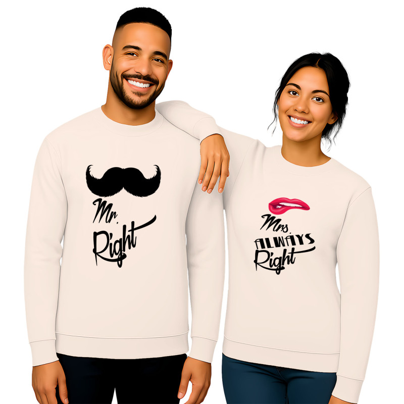 "Mr. Right Mrs. Always Right"