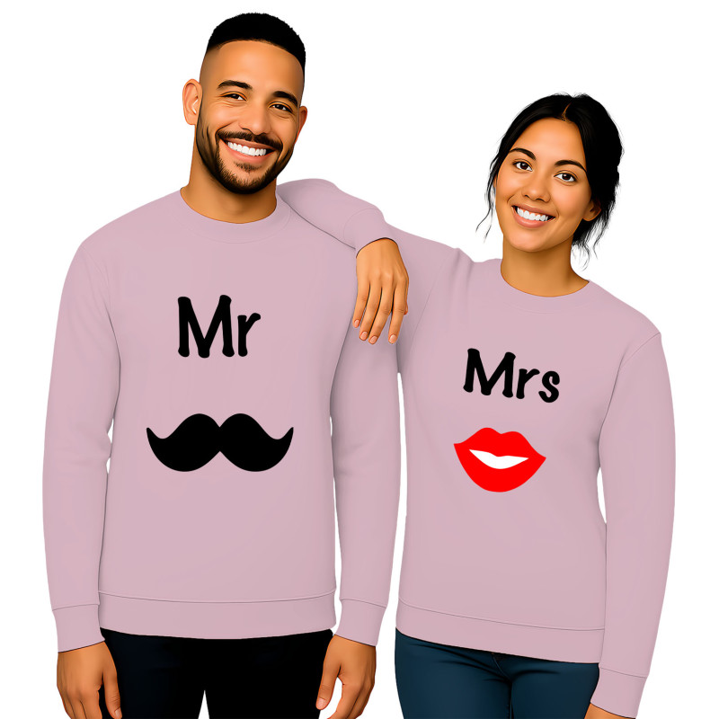 'Mr. Mustache & Mrs. Lips'