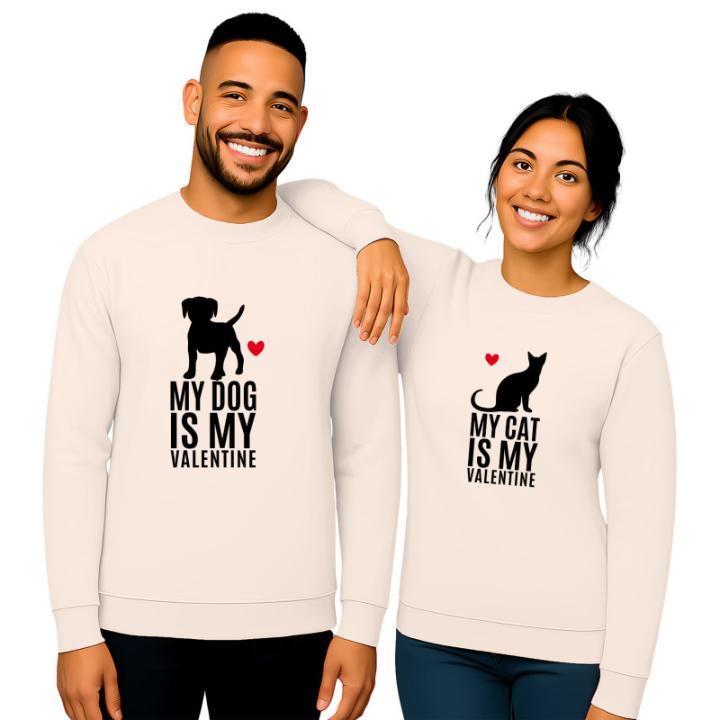 "My Pet Is My Valentine" Dog & Cat'
