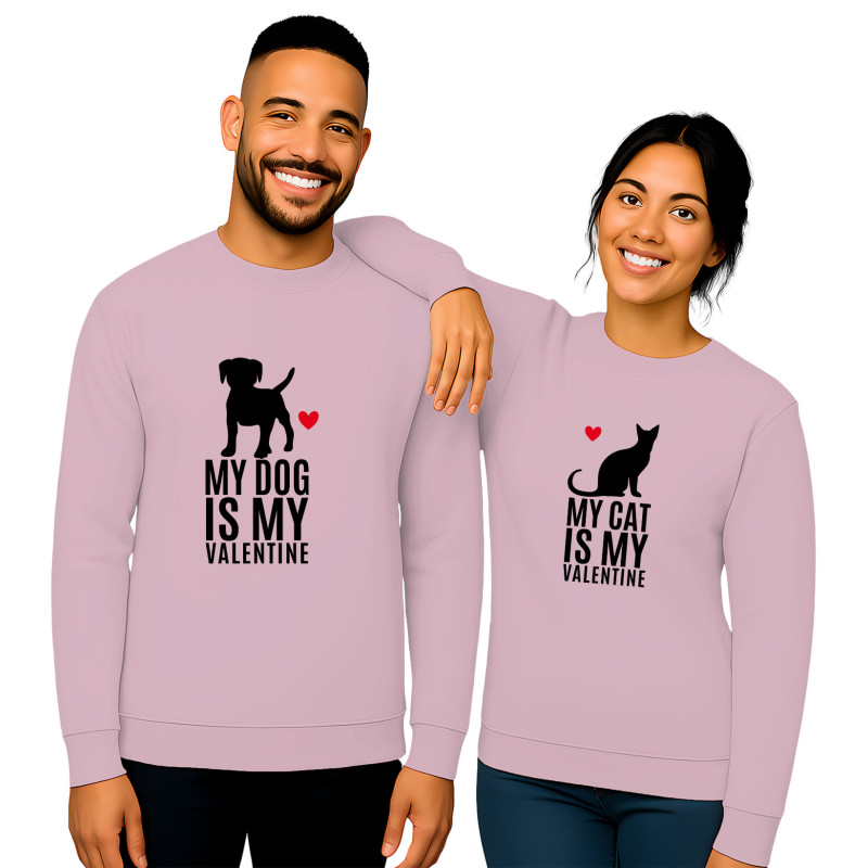 "My Pet Is My Valentine" Dog & Cat'