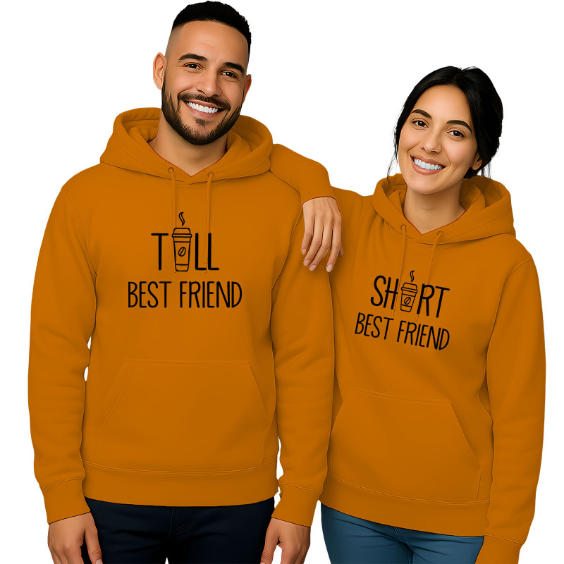 "TALL BEST FRIEND" and "SHORT BEST FRIEND"