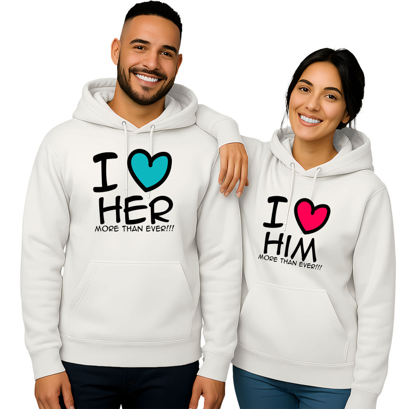 "I Love Her / I Love Him More Than Ever"