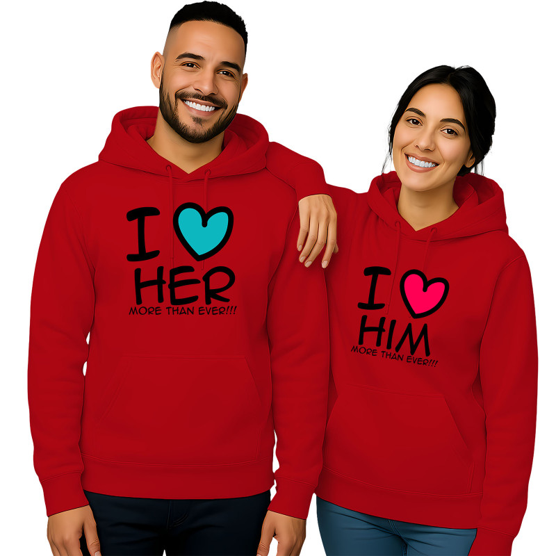 "I Love Her / I Love Him More Than Ever"