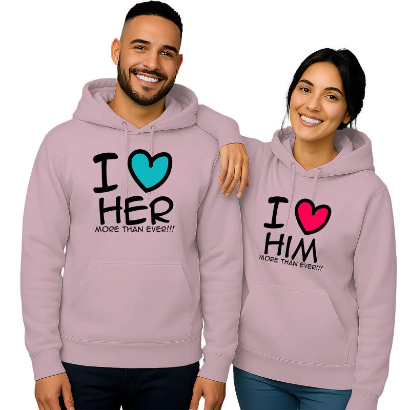 "I Love Her / I Love Him More Than Ever"