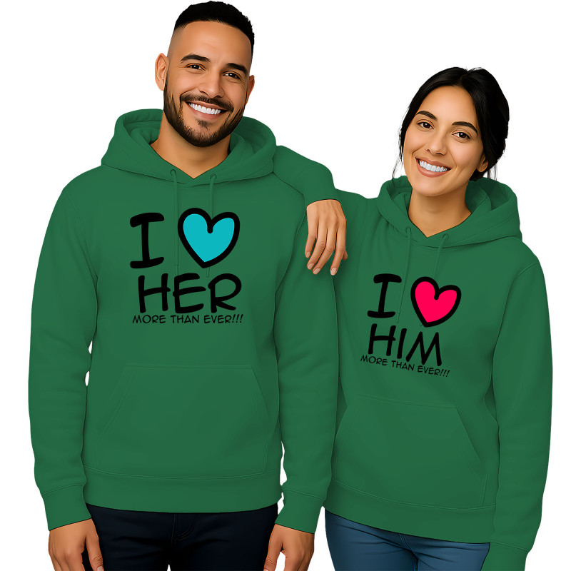 "I Love Her / I Love Him More Than Ever"