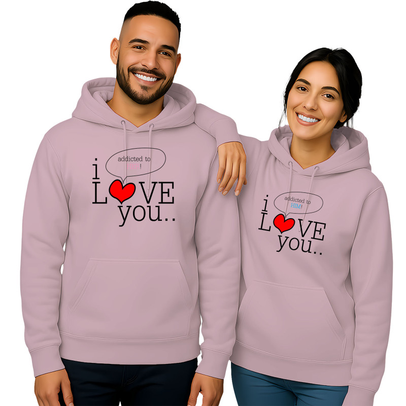 "His & Hers "I LOVE You.. Addicted to You"