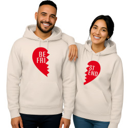 "BEST FRIEND" Split Heart"