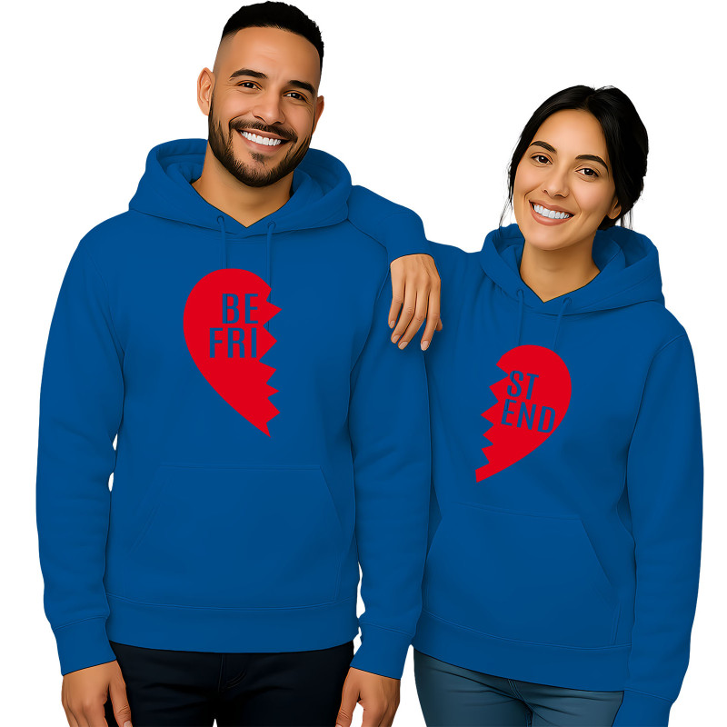 "BEST FRIEND" Split Heart"