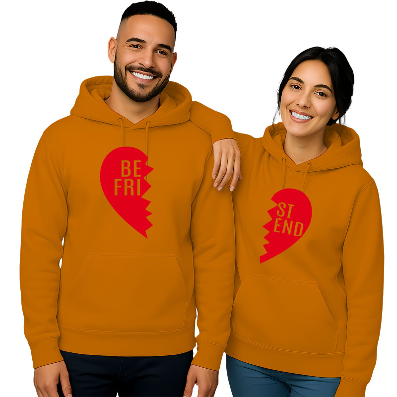"BEST FRIEND" Split Heart"
