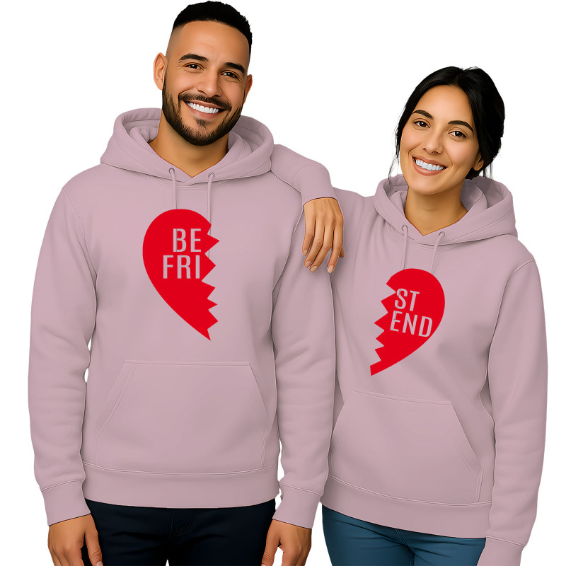 "BEST FRIEND" Split Heart"