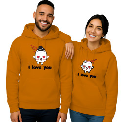 Cute Marshmallow "I Love You"