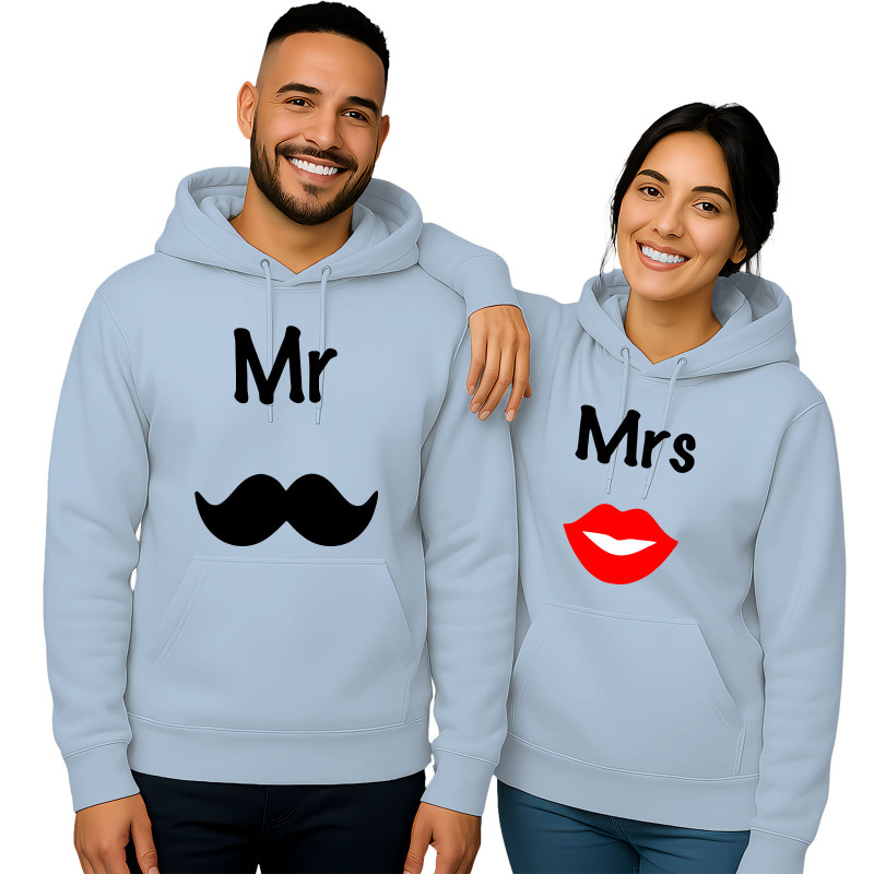 'Mr. Mustache & Mrs. Lips'