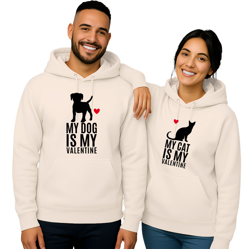 "My Pet Is My Valentine" Dog & Cat'
