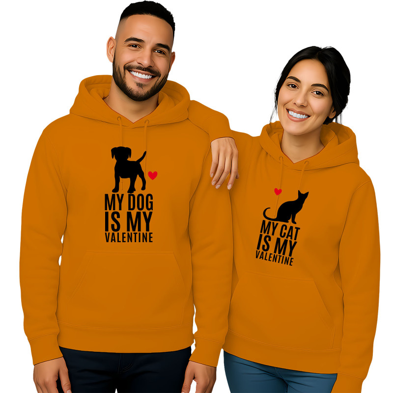 "My Pet Is My Valentine" Dog & Cat'
