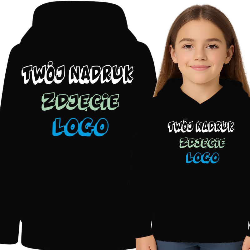 Bluza dziecięca z kapturem