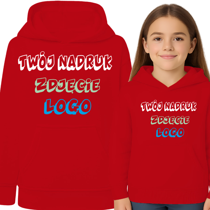 Bluza dziecięca z kapturem
