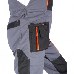 SPODNIE OGRODNICZKI PROMAN STRETCH 250 POMARAŃCZOWY
