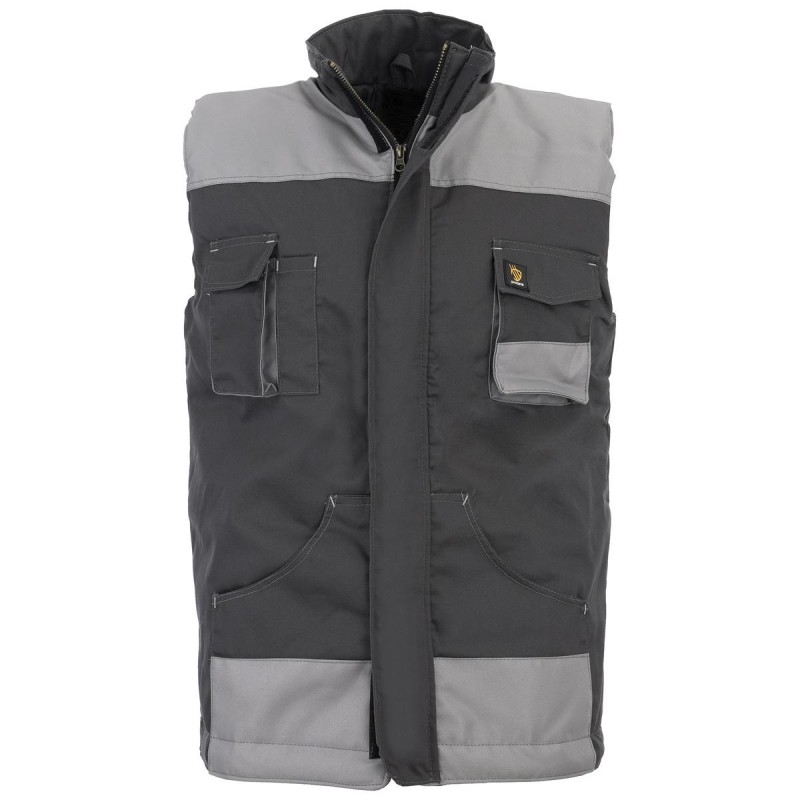 BEZRĘKAWNIK OCIEPLANY PROMAN 260 CHARCOAL