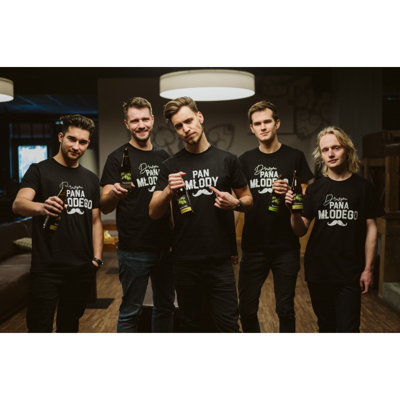 Koszulki na wieczór kawalerski ZESTAW