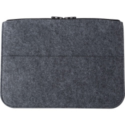 Etui na laptopa 14" z filcu RPET, teczka na dokumenty