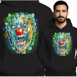 Grappige Clown Hoodie