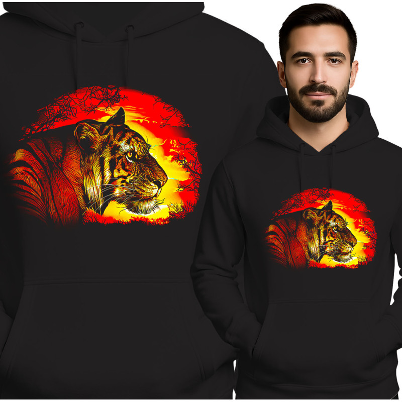 Majestueuze Tijger Hoodie