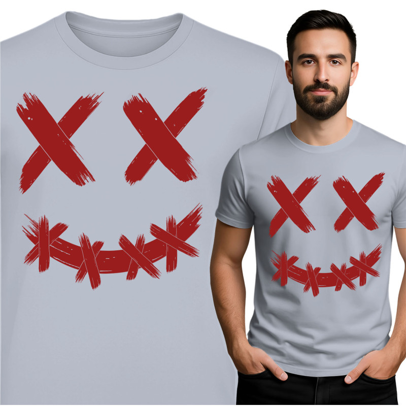 Grafische T-shirt met Donkere Humor