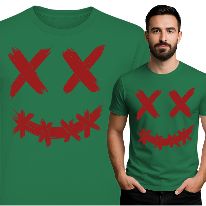 Grafische T-shirt met Donkere Humor