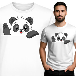 Koszulka męska ' Słodka Panda'